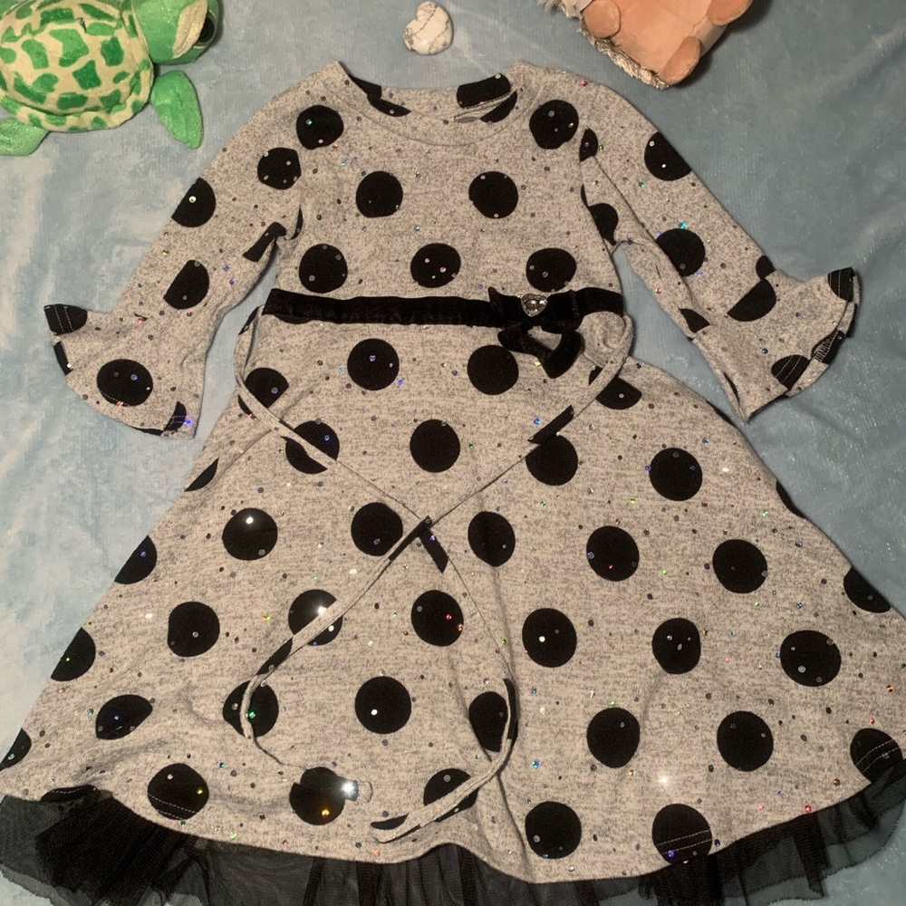 Kids polka dot dress
